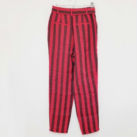 LAcadamie revolve the Jerome pant red black stripe - Picture 4 of 8